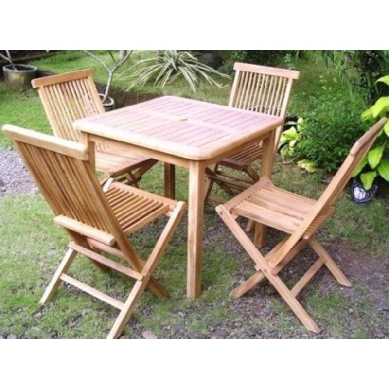 meja makan set meja makan kayu jati jepara