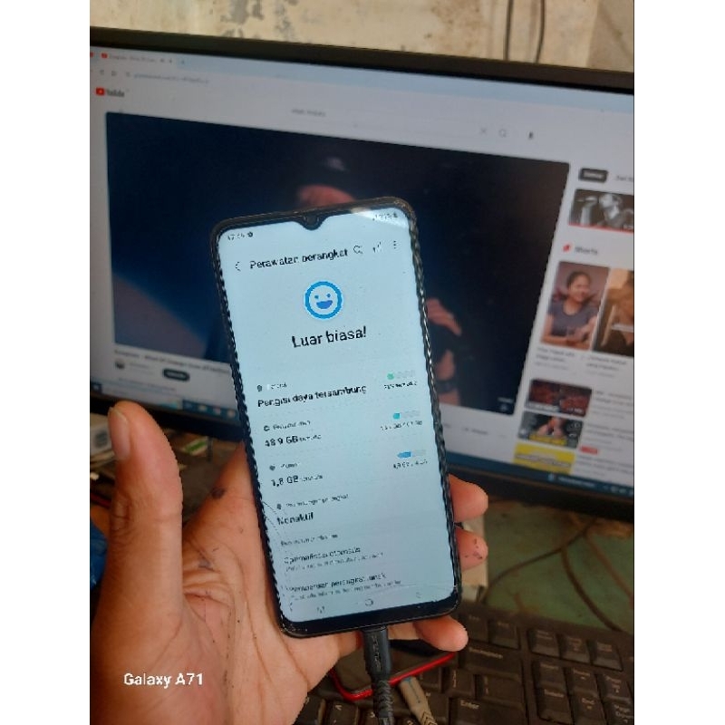 samsung a03s minus lcd
