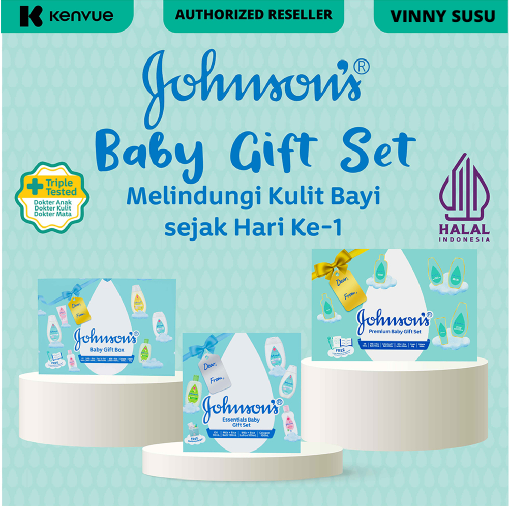 Johnson & Johnson Baby Gift set Kado set Bayi