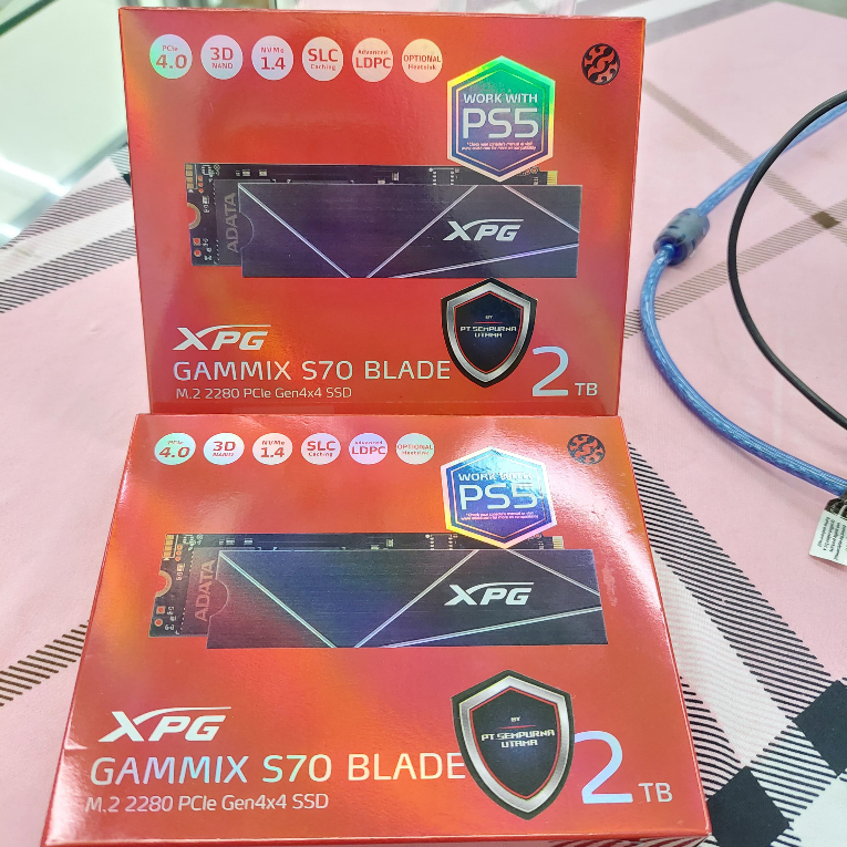 NVME 2TB ADATA XPG GAMMIX S70 BLADE BARU