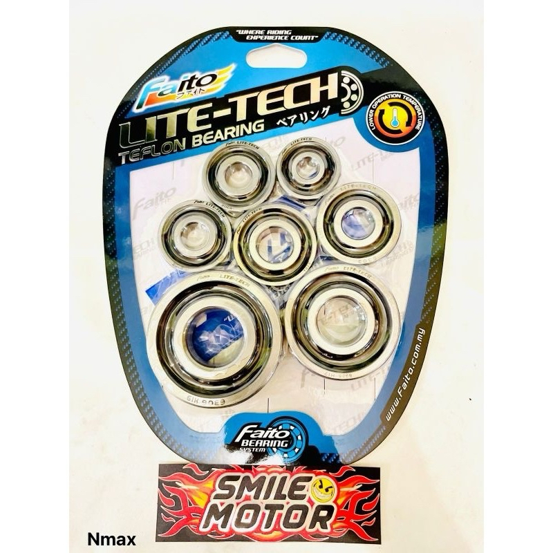 LAHAR BEARING ENGINE MESIN FAITO LITE-TECH JUPITER Z
