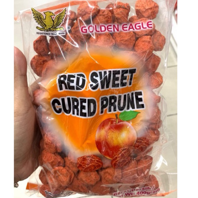 

Red sweet cured prune / kiamboi manis