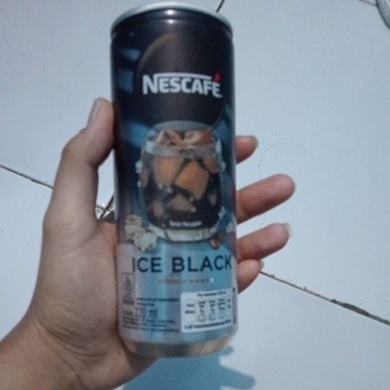 

nescaffe coffe ice black