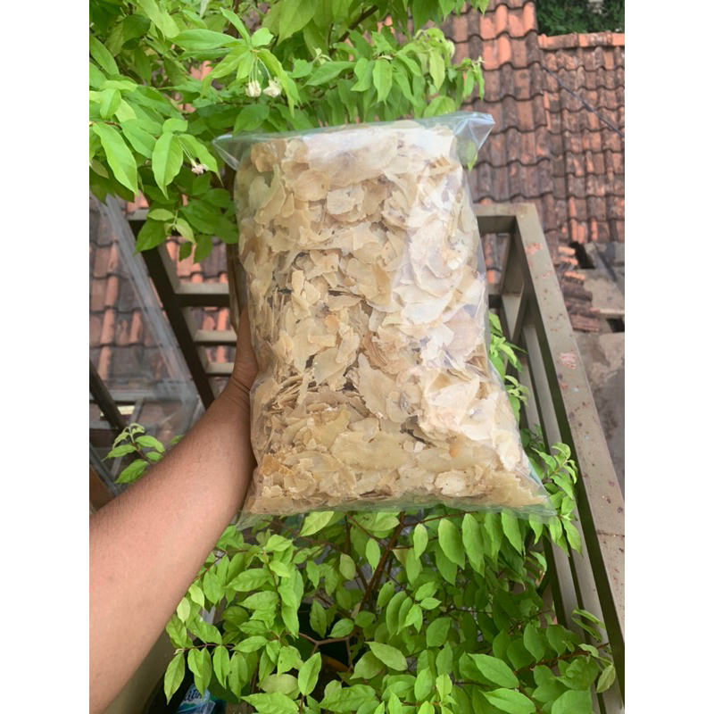 

emping melinjo mentah remahan kecil 1kg
