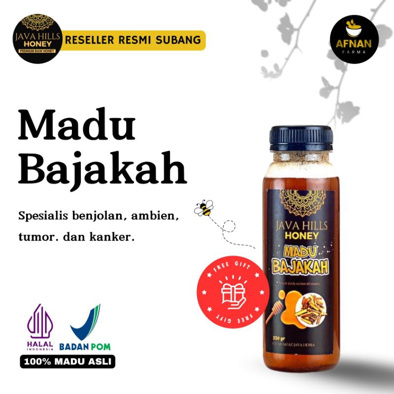 

MADU BAJAKAH JAVAHILLS HONEY MADU MENTAH MURNI 100% DENGAN CAMPURAN HERBAL PILIHAN SPESIALIS AMBEYEN BENJOLAN