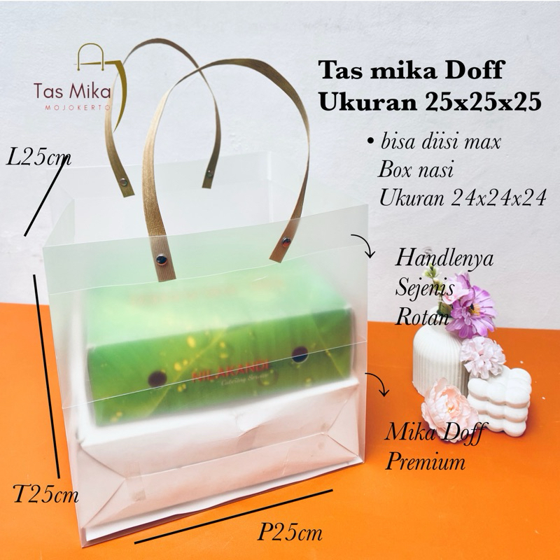 

Goodie Bag Doff Transparan Kantong Hampers Hand Bag