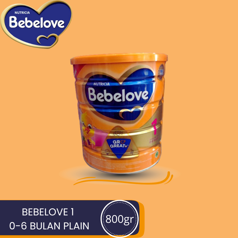 BEBELOVE 1 SUSU FORMULA ANAK USIA 0 - 6 Bulan 800gr / SUSU BEBELOVE 1 0 - 6 Bulan 800gr / BEBELOVE 1