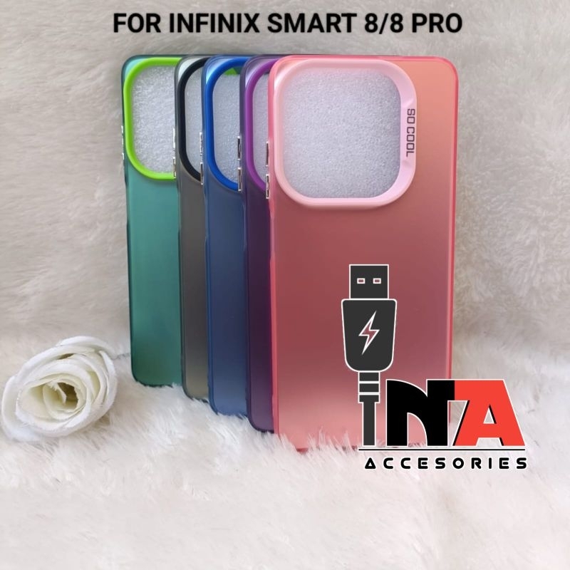 Case Plate Imd Hologram Infinix Smart 8/Smart 8 Pro Softcase