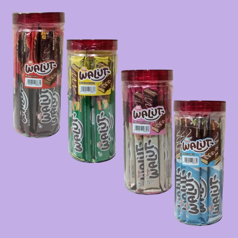 

TANGO WALUT Choco Banana/ Belgian Choco/ French Vanila Wafer [20 pcs/toples]