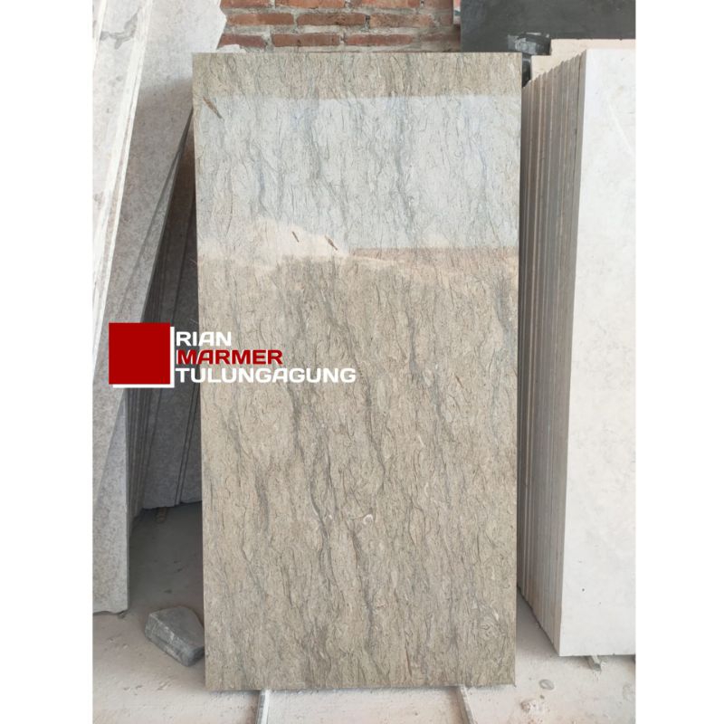 Lantai Marmer Perlato Batu Alam asli Ukuran 60cm x 120cm