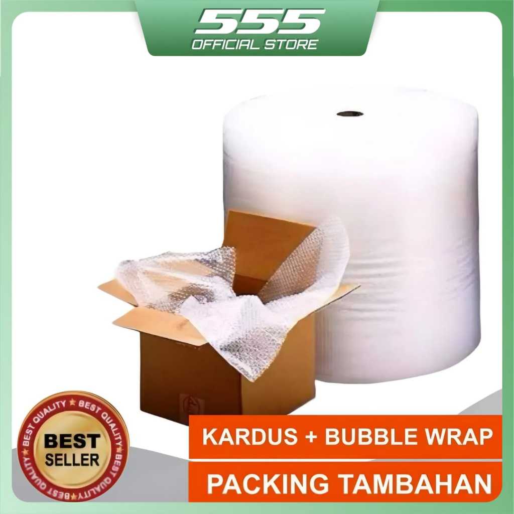 

KARDUS PELAPIS PRODUK EXTRA ADD 1X UNTUK SATU BARANG BUBBLE WRAP PELAPIS PRODUK AMAN