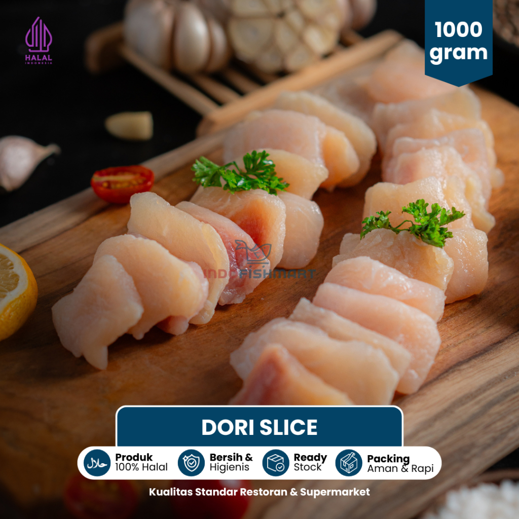 

Ikan Dory Slice Fillet Premium Beku Frozen kemasan 1 kg