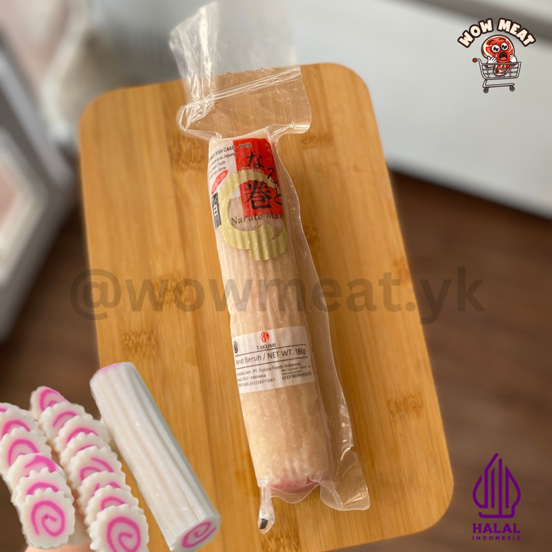 

Takumi Naruto Maki | Topping Ramen | Fish Paste Cake | Kue Ikan Halal 160gr
