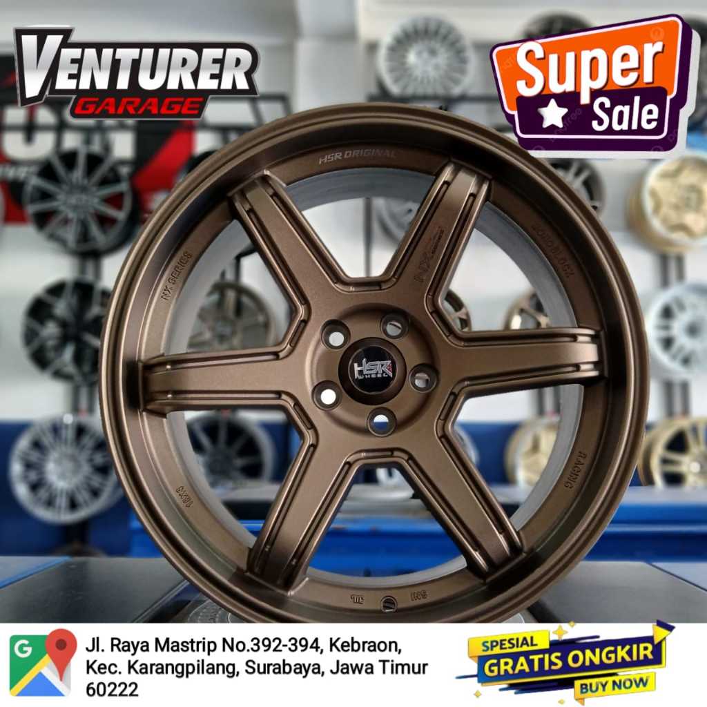 Velg te37 ring 18 lebar 8 5x100 murah all new avanza yaris cross ft86 brz HSR minas sandy bronze