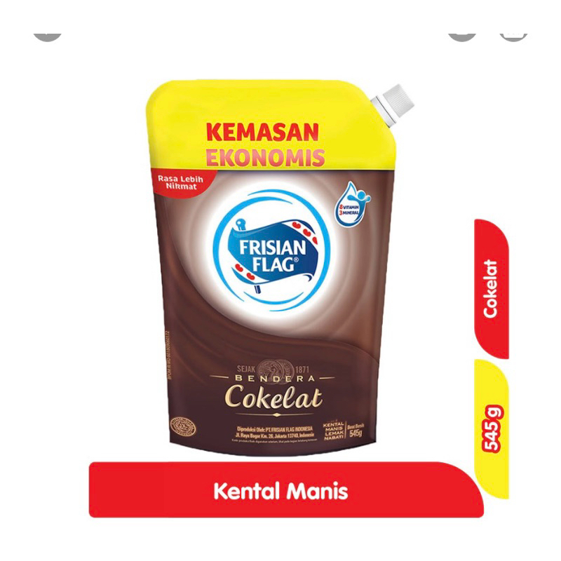 

FRISIAN FLAG KENTAL MANIS COKLAT 545G