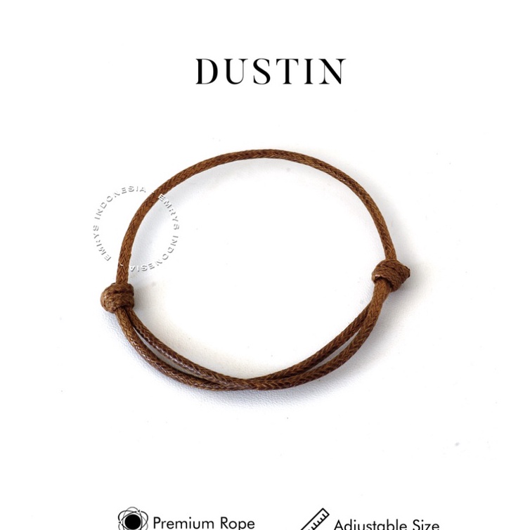 Emrys DUSTIN BROWN Simple Bracelet Couple pria wanita termurah CO 1K