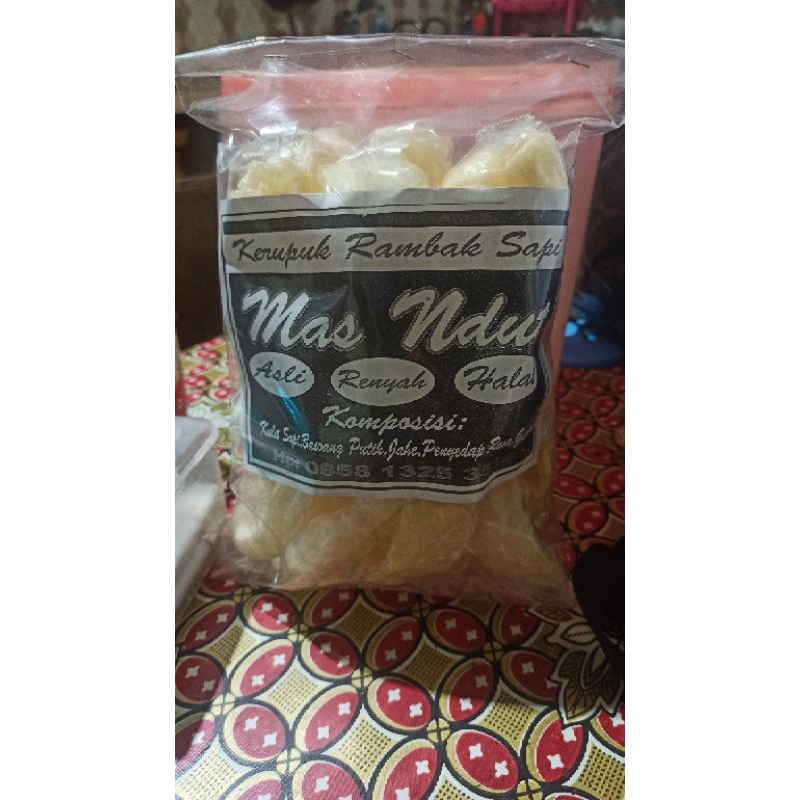 

Krupuk Rambak Kulit Sapi