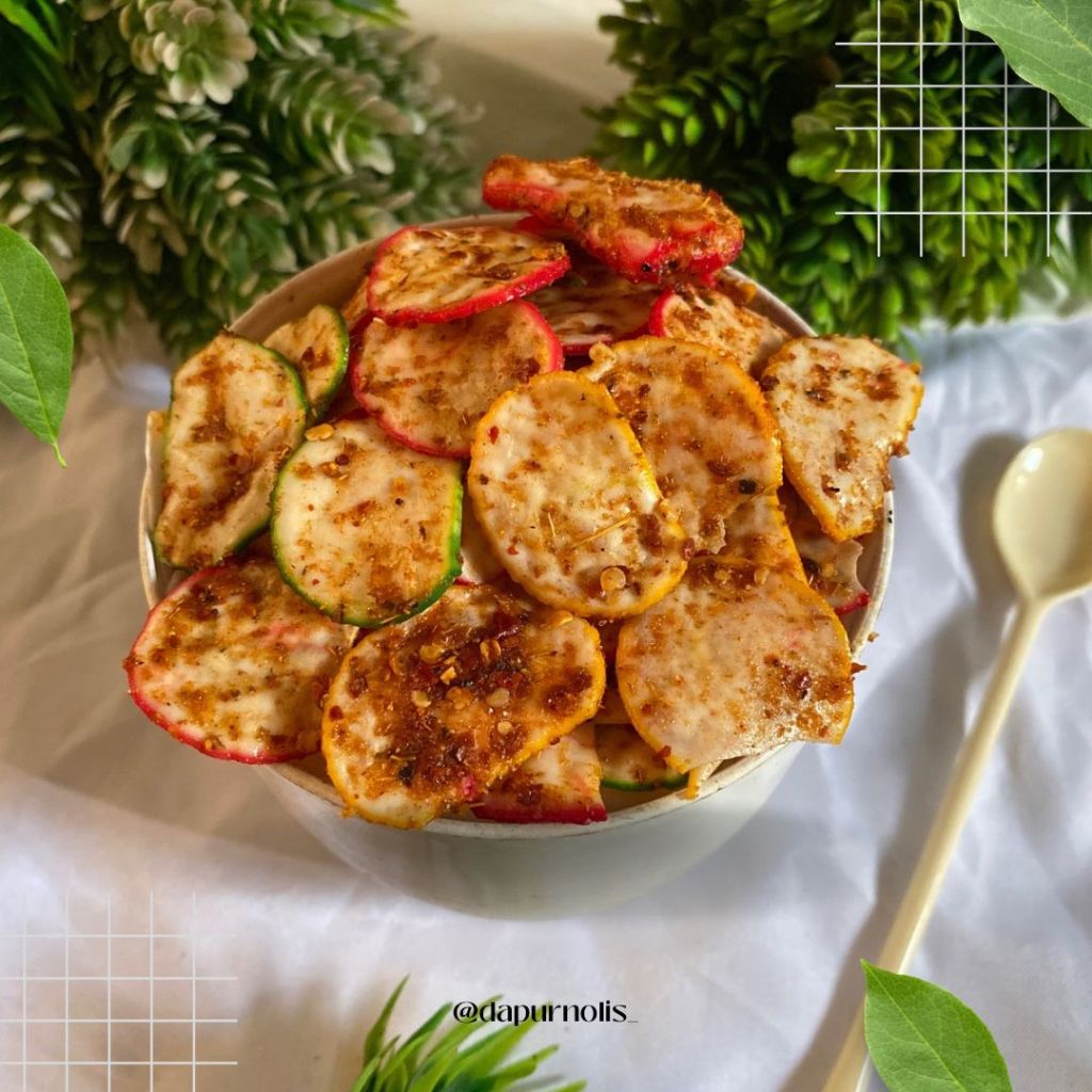 

Kerupuk Seblak Kering Perawan Rasa Pedas By Dapur Nolis