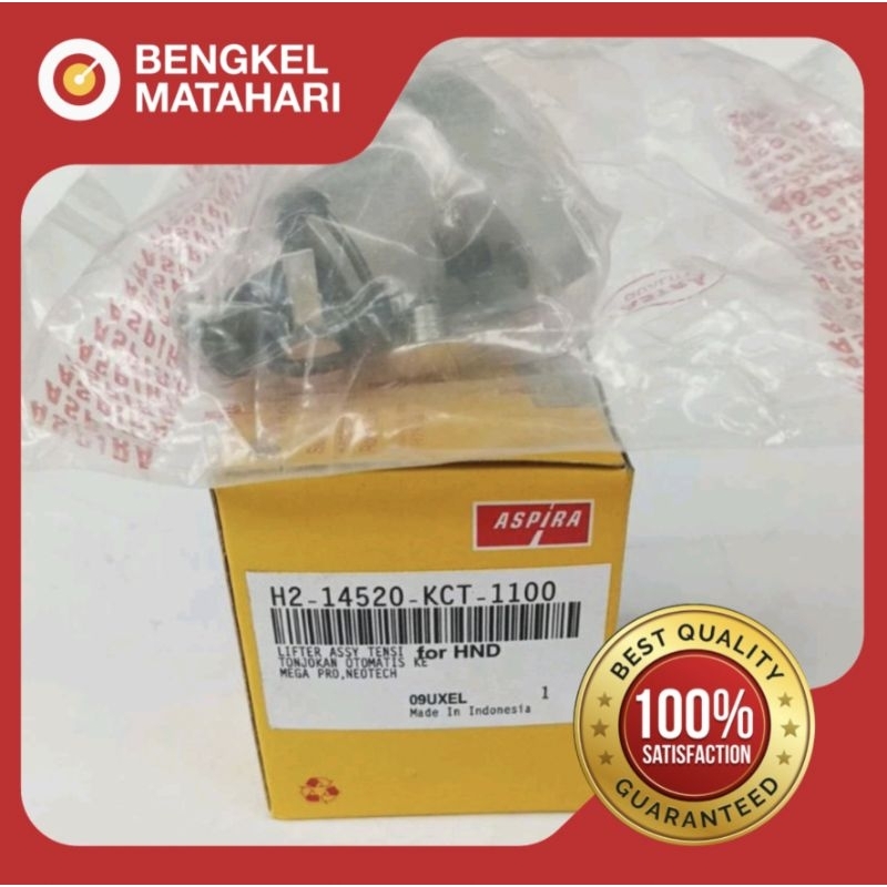 OTOMATIS KETENG/TONJOKAN TENSIONER (KCT) TIGER, MEGA PRO, NEOTECH MERK ASPIRA