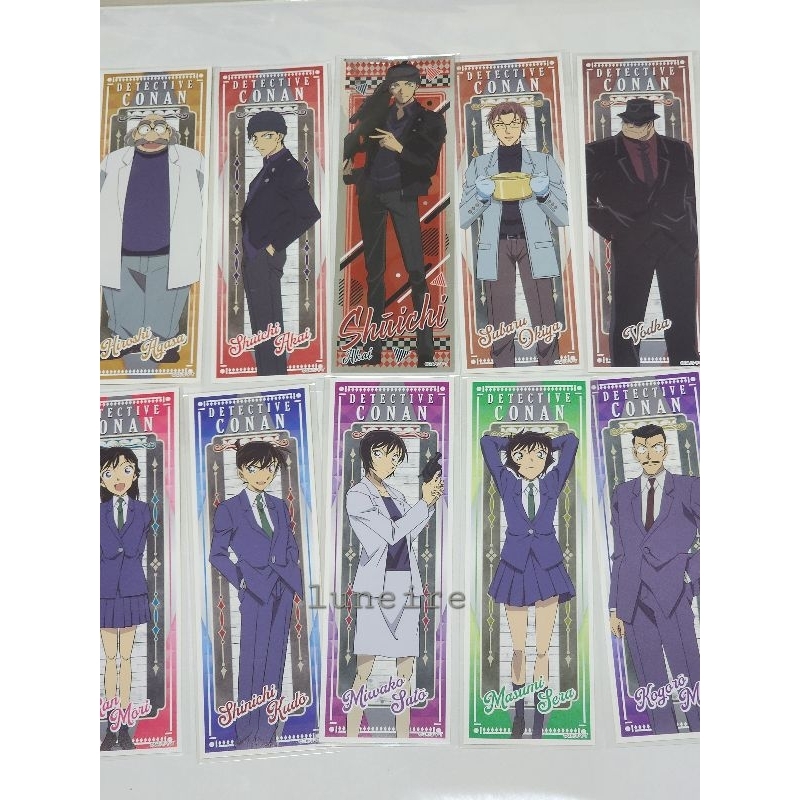 

DETECTIVE CONAN OFFICIAL STICKER BOOKMARK