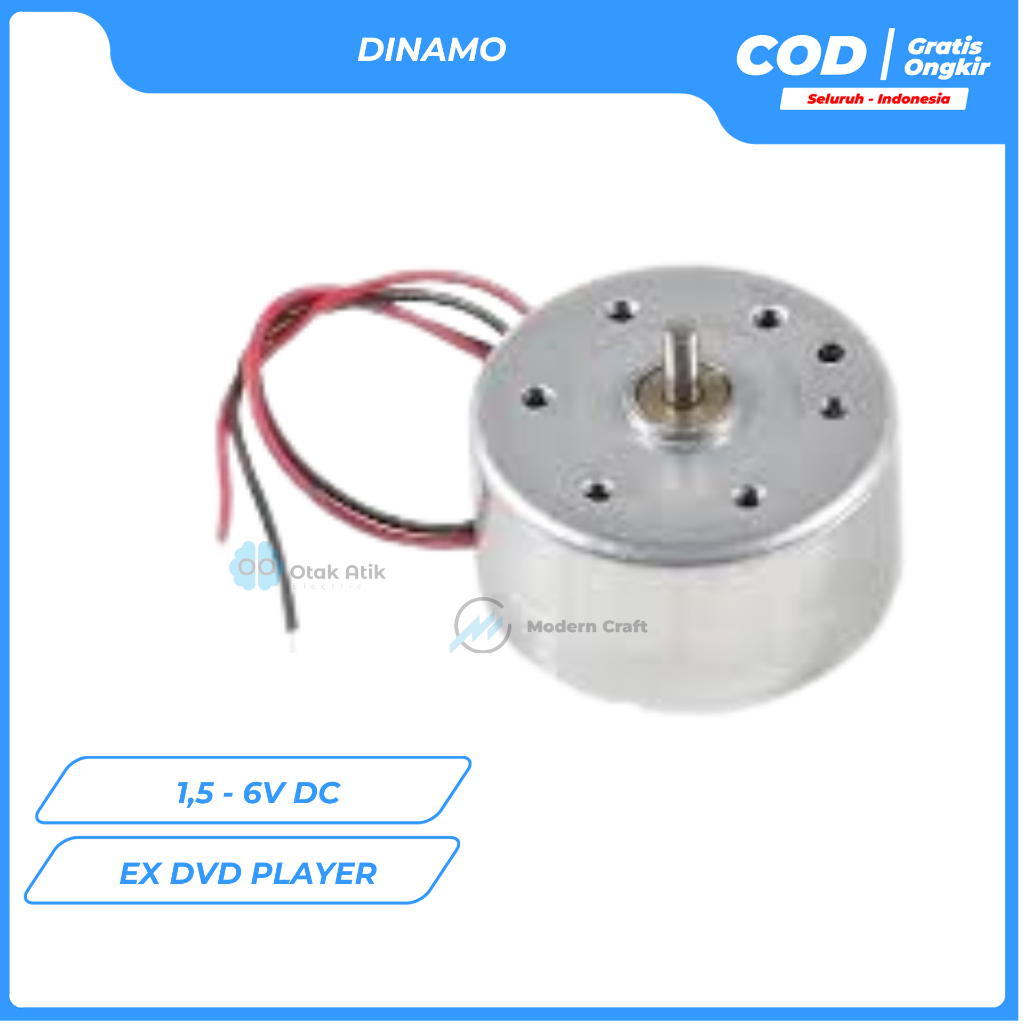 motor DC dinamo EX DVD/VCD dinamo layangan layang-layang 3v-6v DC