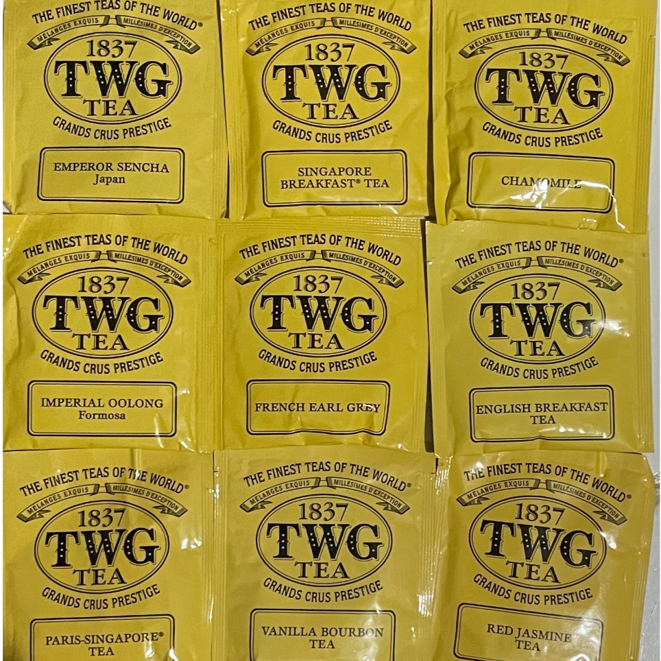 

[TWG Tea 1837 Yellow ECER] Teh TWG Singapore Yellow Prestige Premium Emperor Sencha Japan Singapore Breakfast Tea Chamomile Imperial Oolong Formosa French Earl Grey English Breakfast Paris-Singapore Vanilla Bourbon Red Jasmine