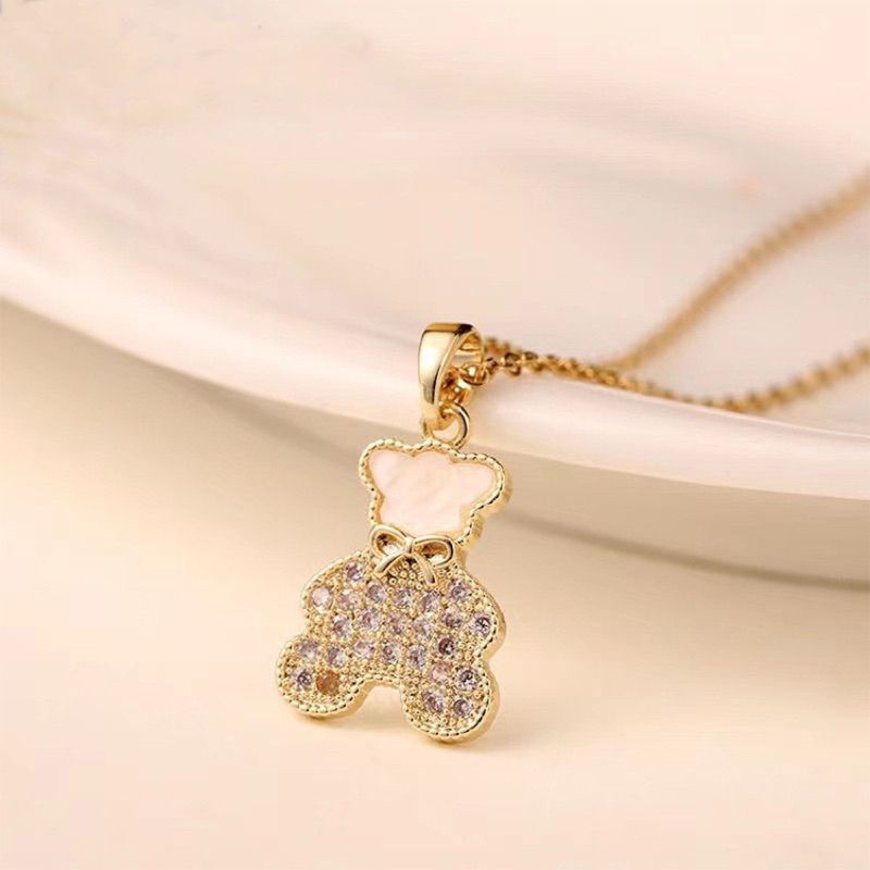Kalung Titanium Motif Boneka Cantik