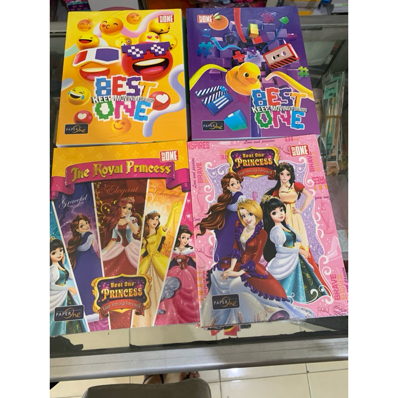 

(10PC) Best One Buku Tulis 38 Lembar Motif Kartun Lucu Tebal Halus Murah Grosir
