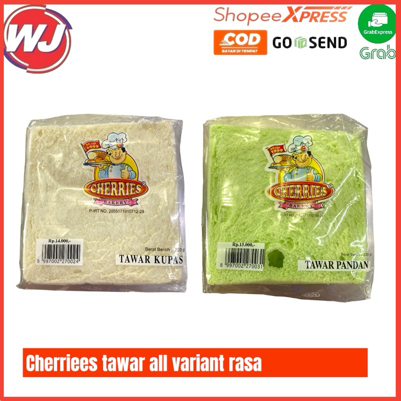 

CHERRIES TAWAR ALL VARIANT RASA 220 GR