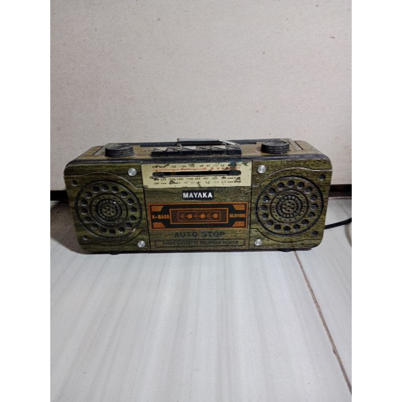 radio tape merk mayaka nyalah