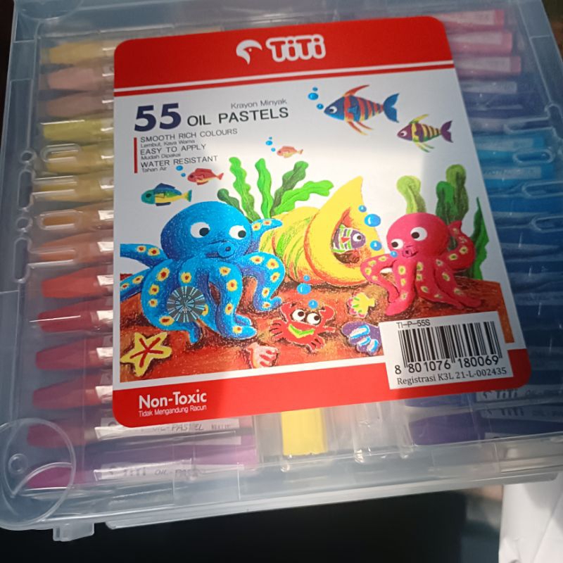

Oil pastel 55 TITI