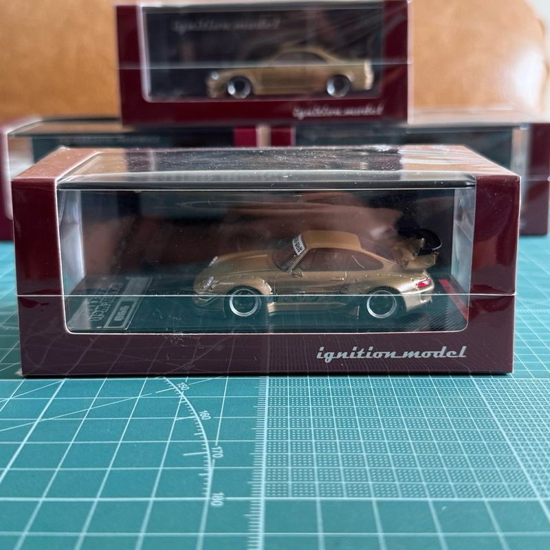Ignition Model 1/64 RWB 993 Matte Gold Porsche IG2157 Diecast Miniscale