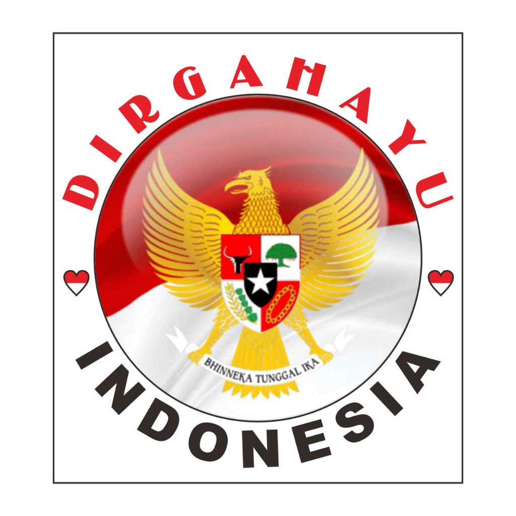 

Stiker DIRGAHAYU INDONESIA Merah Putih . Kotak 5cm. Rp.200/pcs. Isi 50 pcs.