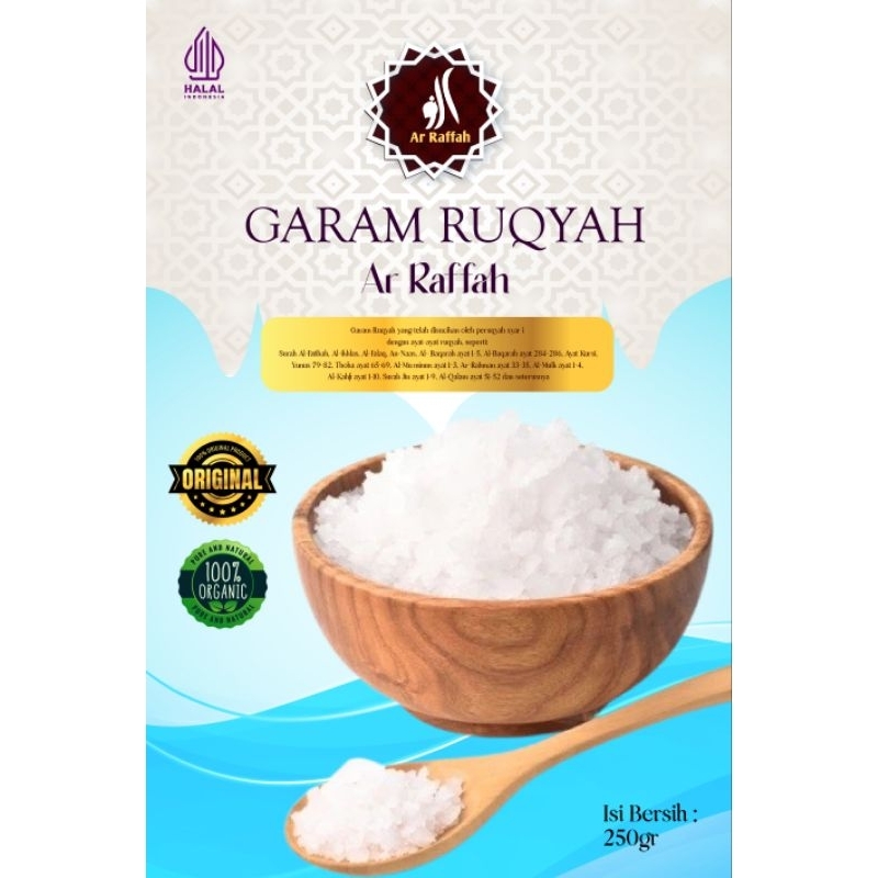 

garam ruqyah penarik rezeki meruqyah/menetralisir rumah toko tempat usaha dari energi negatif