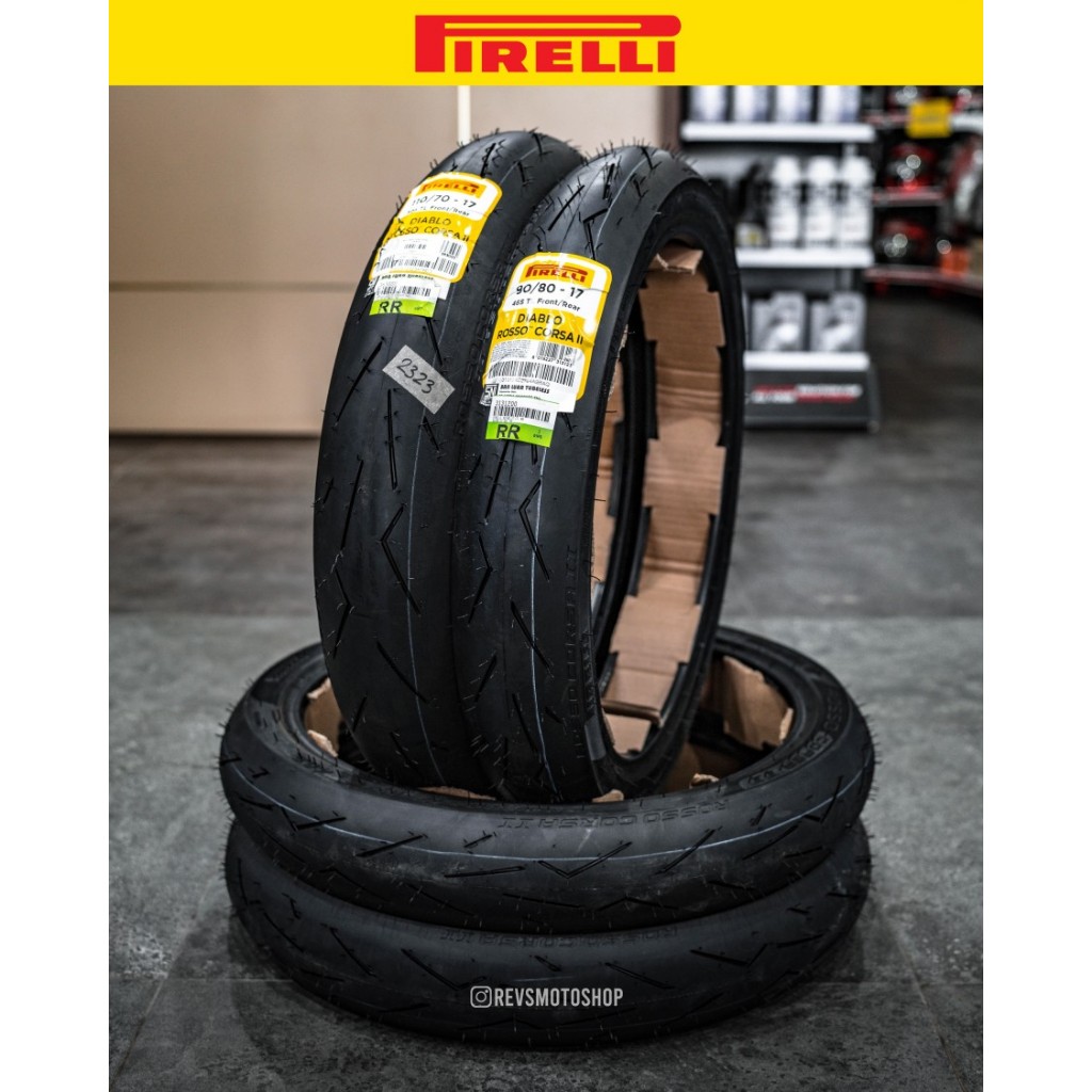 Ban Pirelli Diablo Rosso Corsa II ROSSO CORSA 2 - Ring 17 Soft Compound