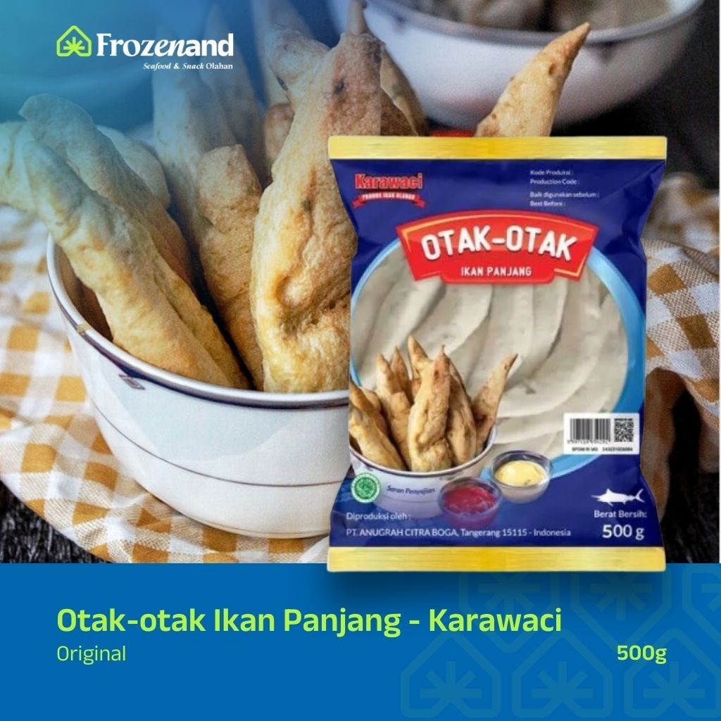 

Otak-otak Ikan panjang 500 GR Karawaci