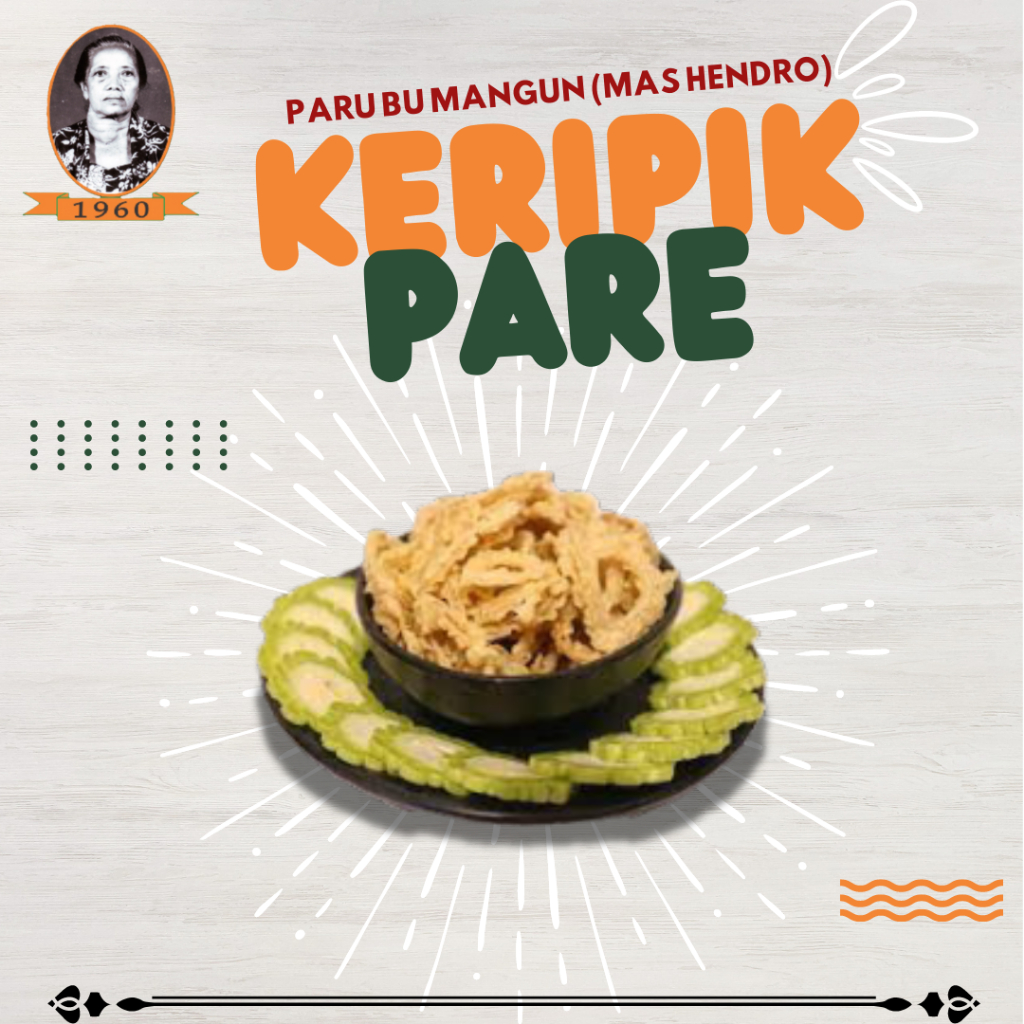 

Bu Mangun Keripik Pare (250gr)