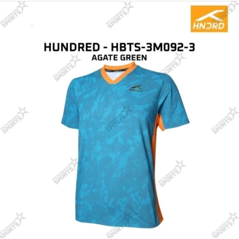 baju jersey badminton hundred 0923 green