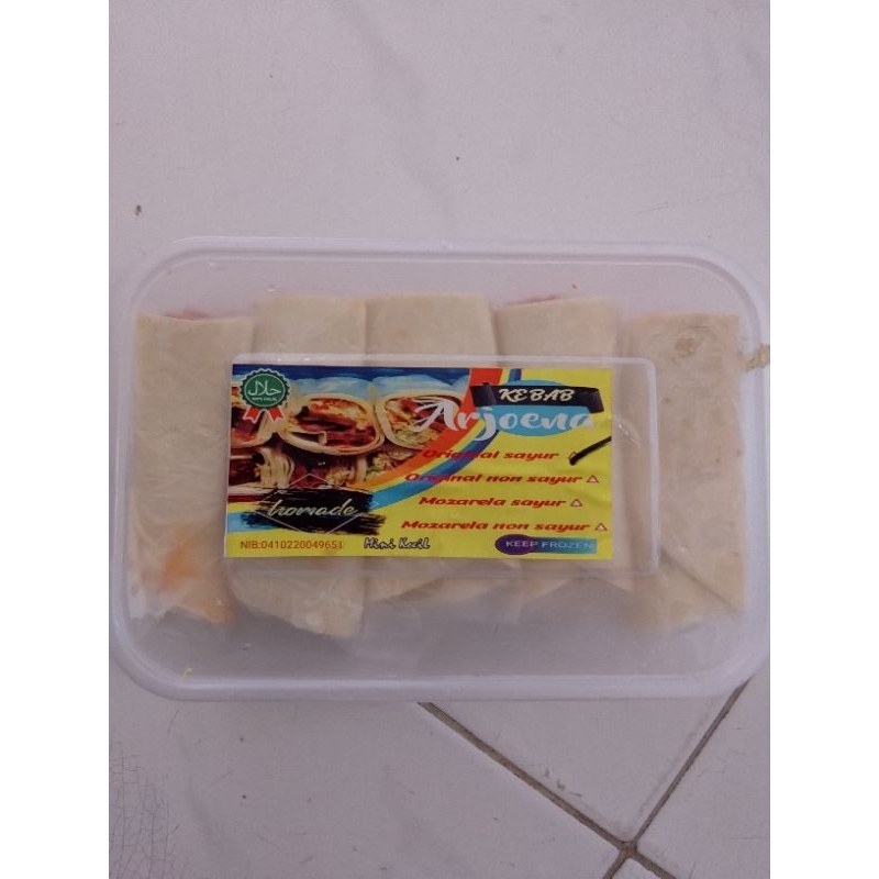 

Kebab original sayur isi 10