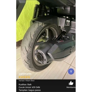 promo End Muffler Corong Knalpot Encup Moncong Knalpot Tsukigi Copy Cms ZRC 54n Vario 125 - 150 Mio 