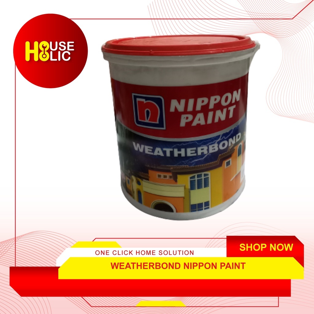 Cat Weatherbond Nippon Paint / Cat Dasar Tembok Dinding Eksterior