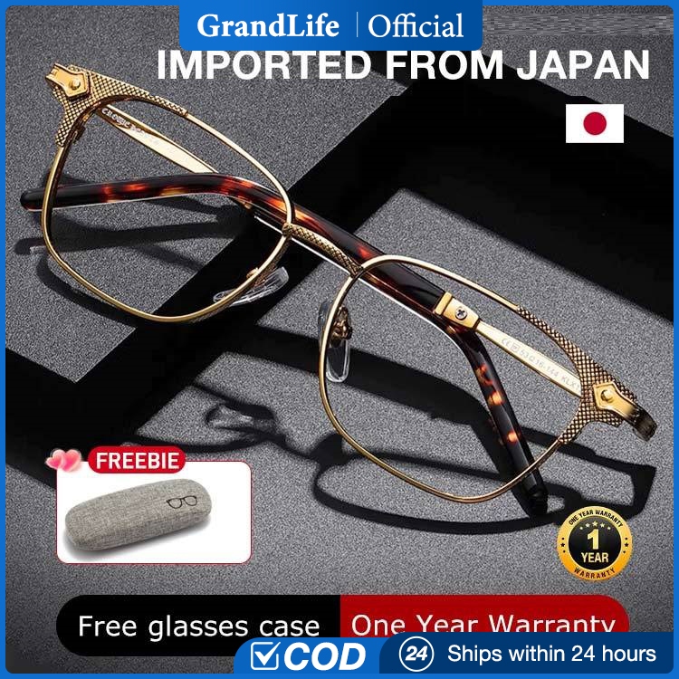 [ Garansi 1 tahun ] Kacamata baca premium original Kacamata Plus Pria Progresif Multi Fokus Pria Kel