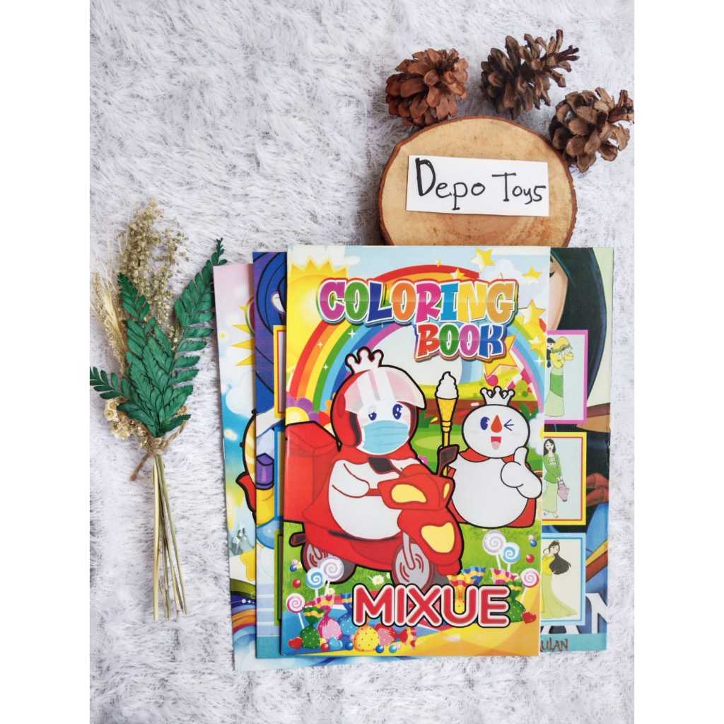 

Buku mewarnai besar murah