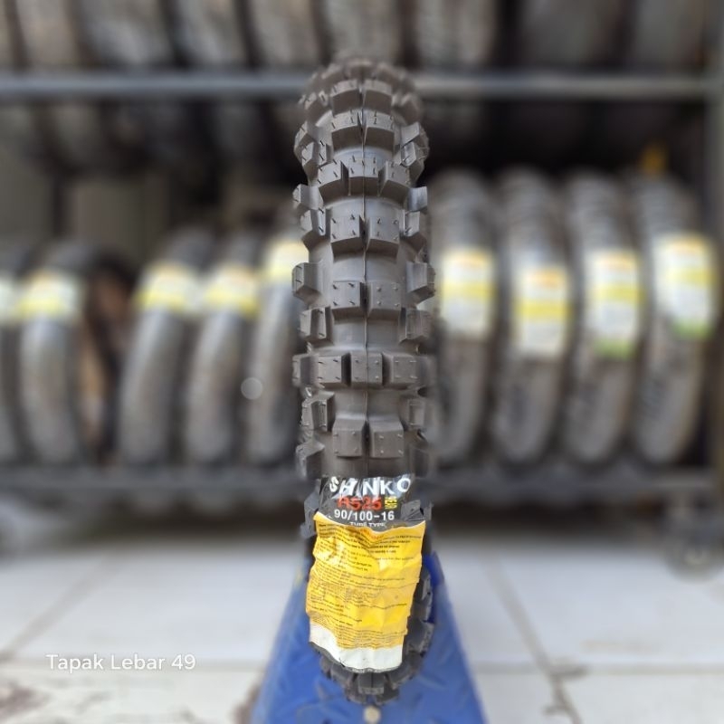 Ban SHINKO F524.R525 Holeshot 90.100.16 Rim 16 Ban Off Road Trail Enduro For Motocross Motor Enduro 