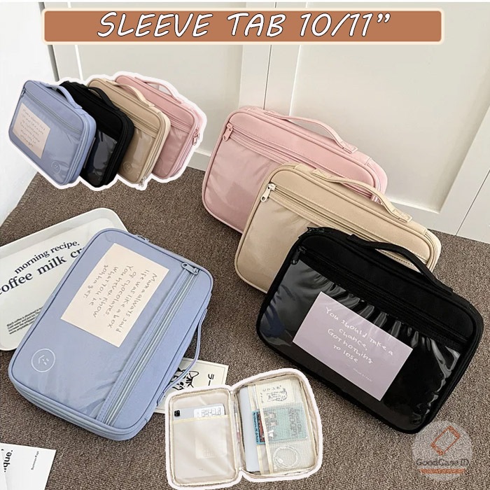 Huawei Matepad 11.5s 11.5 s 2024 Sleeve Bag Tas Transparent PVC Tablet Storage Bag Pastel Stationary