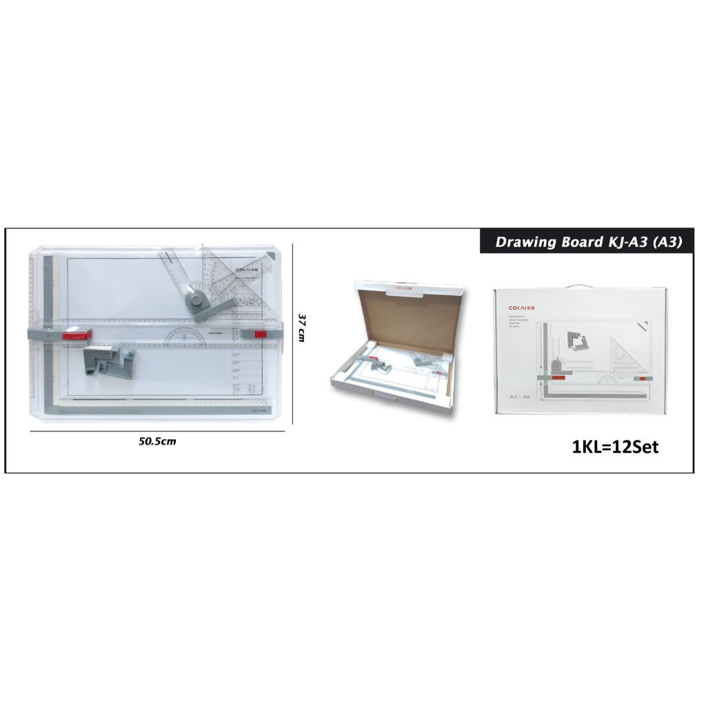 

meja belajar arsitek ukuran a3 plus penggaris set benny sekolah teknik smk drawing board rotring killer meja gambar kuliah