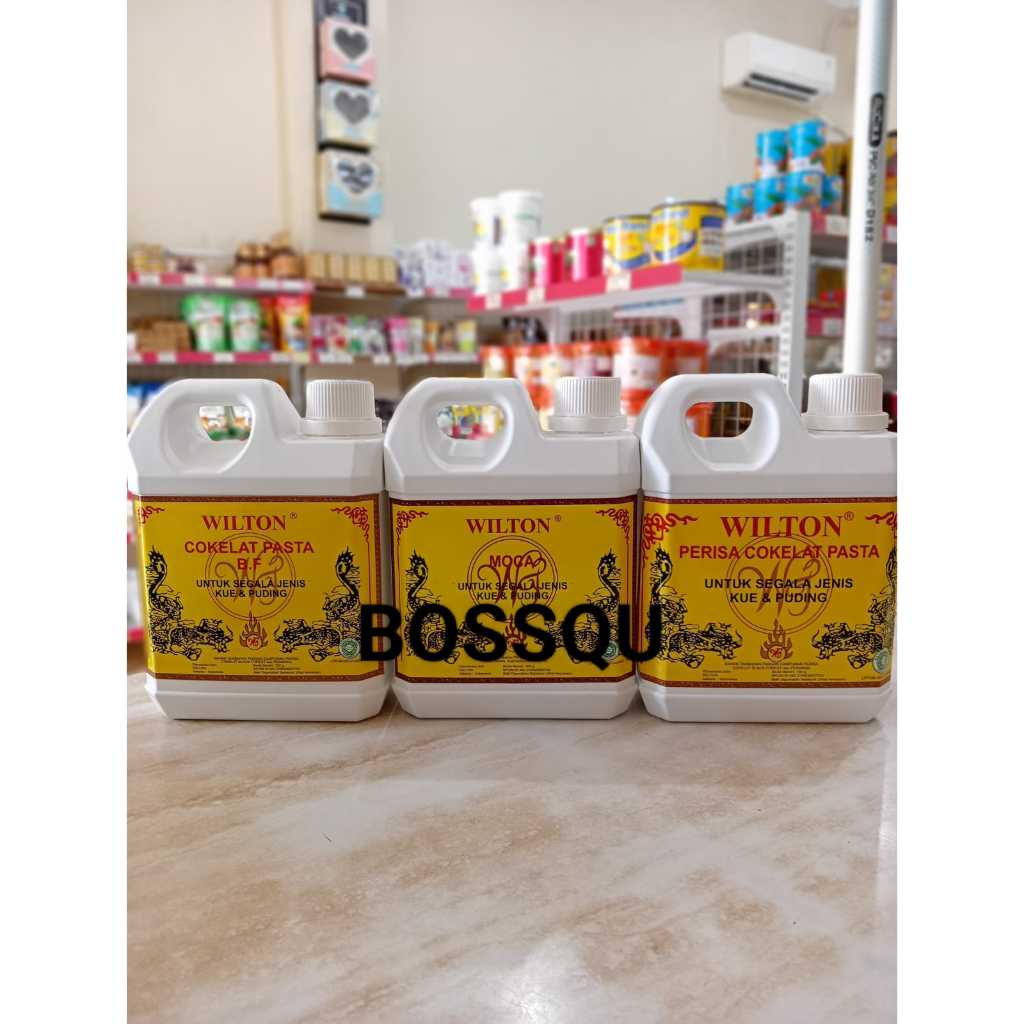 

RB WILTON MOCA PASTA 1KG / 1LTR (BOTOL PUTIH)