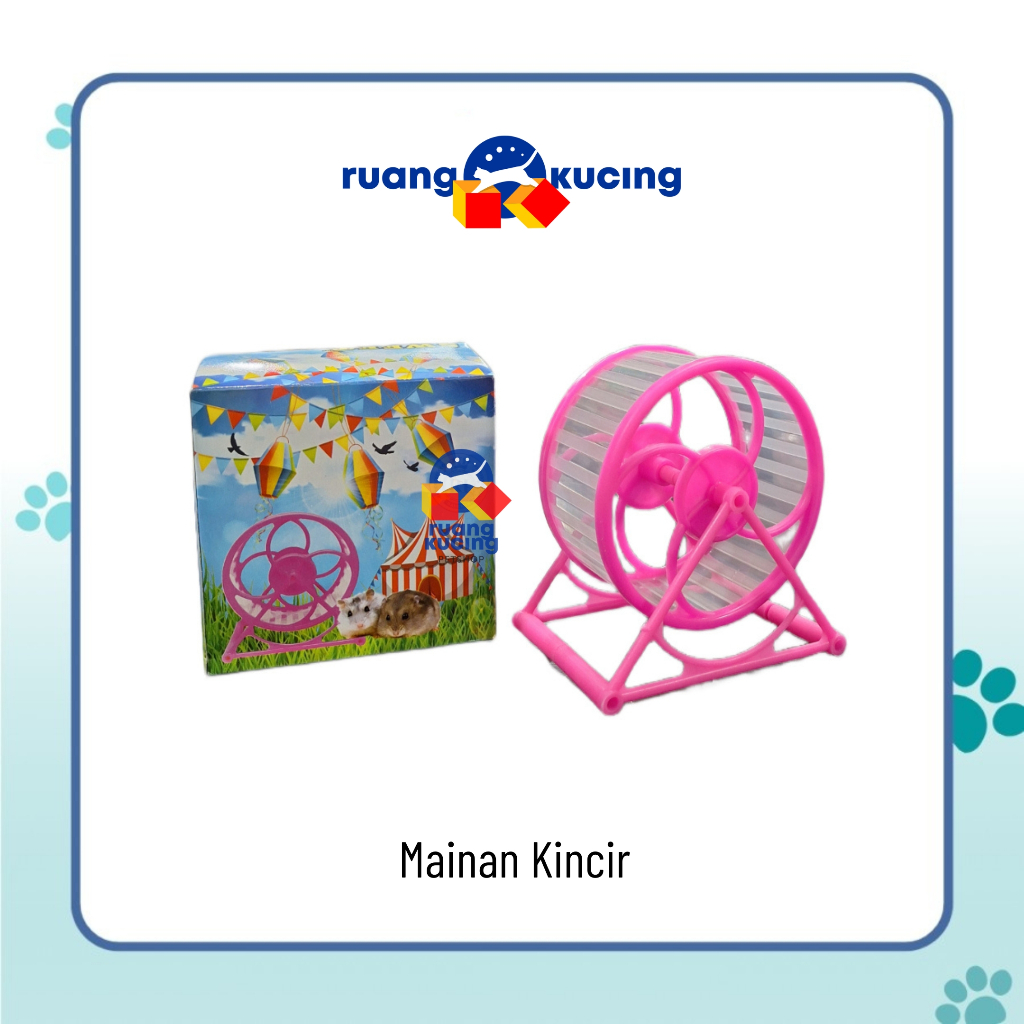 Rolling Hamster Kincir Hamster Rolling X8 Hamster Mainan Hamster Jogging Wheel