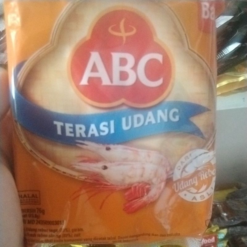 

ABC terasi udang 1pack (20sachet)