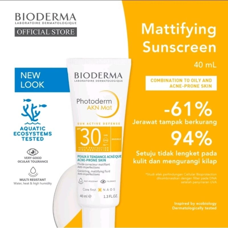 Bioderma Photoderm Akn Mat SPF 30 40 ml tabir surya (sunscreen)